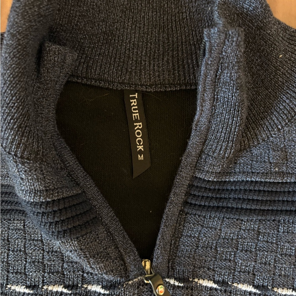 True Rock Men's Navy Sweater